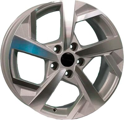 Khomen Wheels KHW1712 (Jac/Москвич 3) 7x17 5x108 ET 40 Dia 54.1 F-Silver-FP