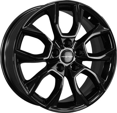 Khomen Wheels KHW1713 (Forester) 7x17 5x114.3 ET 48 Dia 56.1 Black