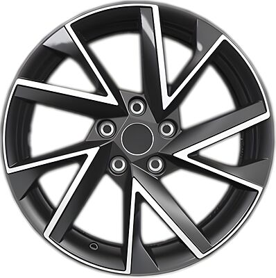 Khomen Wheels KHW1714 Kodiaq/Tiguan 7x17 5x112 ET 40 Dia 57 F-Silver