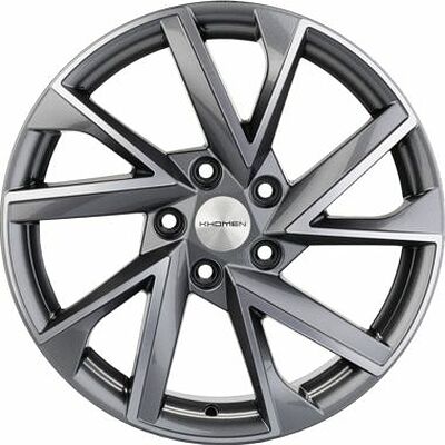 Khomen Wheels KHW1714 (X-Trail) 7x17 5x114.3 ET 45 Dia 67.1 Gray-FP