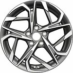 Khomen Wheels KHW1716 (Kodiaq/Tiguan) 7x17 5x112 ET 40 Dia 57.1 Gray-FP Khomen Wheels KHW1716 (Kodiaq/Tiguan) 7x17 5x112 ET 40 Dia 57.1 Gray-FP