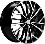 Khomen Wheels KHW1717 (Chery Tiggo) 7x17 5x108 ET 45 Dia 60.1 Black-FP Khomen Wheels KHW1717 (Chery Tiggo) 7x17 5x108 ET 45 Dia 60.1 Black-FP