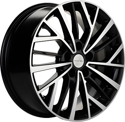 Khomen Wheels KHW1717 (Forester) 7x17 5x114.3 ET 48 Dia 56.1 Black-FP
