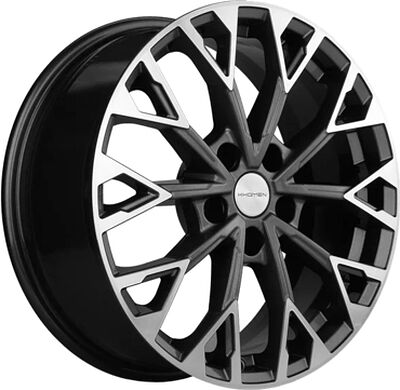 Khomen Wheels KHW1718 (Karoq) 7x17 5x112 ET 45 Dia 57.1 Gray-FP