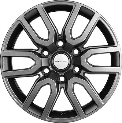 Khomen Wheels KHW1723 8x17 6x139.7 ET 36 Dia 100.1 GRAY