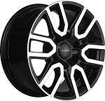 Khomen Wheels KHW1723 (Haval H9) 8x17 6x139.7 ET 42 Dia 75.1 Black-FP Khomen Wheels KHW1723 (Haval H9) 8x17 6x139.7 ET 42 Dia 75.1 Black-FP