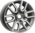 Khomen Wheels KHW1723 (Mazda BT50) 8x17 6x139.7 ET 45 Dia 93.1 Gray Khomen Wheels KHW1723 (Mazda BT50) 8x17 6x139.7 ET 45 Dia 93.1 Gray