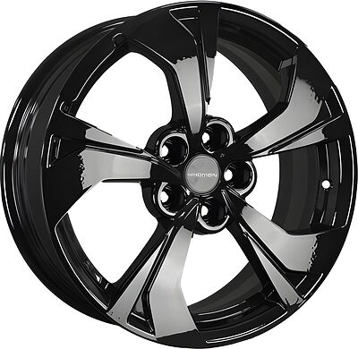 Khomen Wheels KHW1724 (Camry) 7x17 5x114.3 ET 45 Dia 60.1 Black