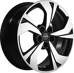 Khomen Wheels KHW1724 (Changan CS75 (Plus)) 7x17 5x114.3 ET 45 Dia 60.1 Black-FP Khomen Wheels KHW1724 (Changan CS75 (Plus)) 7x17 5x114.3 ET 45 Dia 60.1 Black-FP