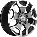 Khomen Wheels KHW1725 (Niva Travel/Legend) 6.5x17 5x139.7 ET 40 Dia 98.5 Gray-FP