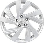Khomen Wheels KHW1801 (Murano) 7.5x18 5x114.3 ET 50 Dia 66.1 F-Silver Khomen Wheels KHW1801 (Murano) 7.5x18 5x114.3 ET 50 Dia 66.1 F-Silver