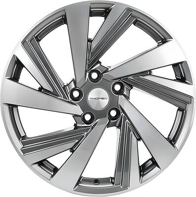 Khomen Wheels KHW1801 (Murano) 7.5x18 5x114.3 ET 50 Dia 66.1 Gray-FP