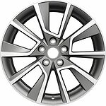 Khomen Wheels KHW1802 (CX-5) 7x18 5x114.3 ET 50 Dia 67.1 Gray-FP Khomen Wheels KHW1802 (CX-5) 7x18 5x114.3 ET 50 Dia 67.1 Gray-FP