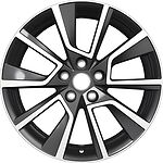 Khomen Wheels KHW1802 CX-5/Seltos 7x18 5x114.3 ET 50 Dia 67.1 Black-FP