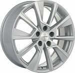 Khomen Wheels KHW1802 (Grand Vitara) 7x18 5x114.3 ET 45 Dia 60.1 F-Silver-FP