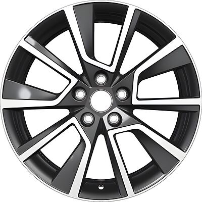 Khomen Wheels KHW1802 Kodiaq/Tiguan 7x18 5x112 ET 43 Dia 57 F-Silver