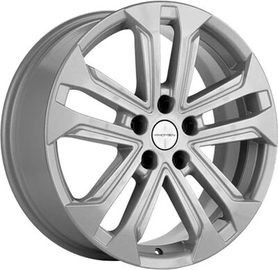 Khomen Wheels KHW1803 (Chery Tiggo 4/Tiggo 7 Pro) 7x18 5x108 ET 33 Dia 60.1 F-Silver