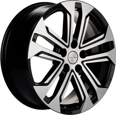 Khomen Wheels KHW1803 (Haval Dargo) 7x18 5x114.3 ET 40 Dia 66.5 Black-FP