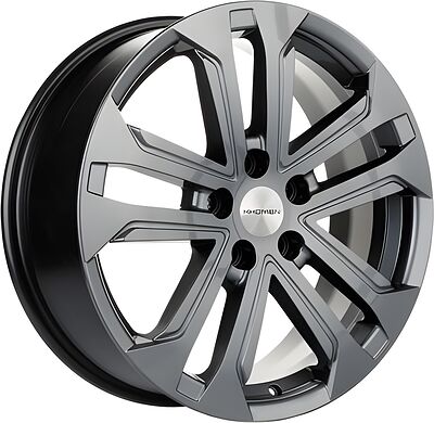 Khomen Wheels KHW1803 (Haval Dargo) 7x18 5x114.3 ET 40 Dia 66.5 Gray