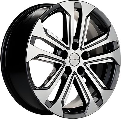 Khomen Wheels KHW1803 (Haval Dargo) 7x18 5x114.3 ET 40 Dia 66.5 Gray-FP