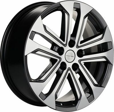 Khomen Wheels KHW1803 (Kodiaq/Tiguan) 7x18 5x112 ET 43 Dia 57.1 Gray-FP