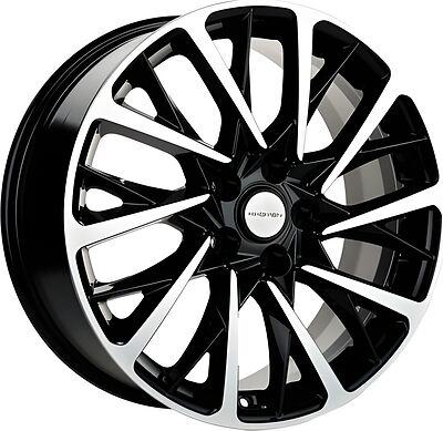 Khomen Wheels KHW1804 (Evolute i-Joy) 7.5x18 5x110 ET 40 Dia 67.1 Black-FP