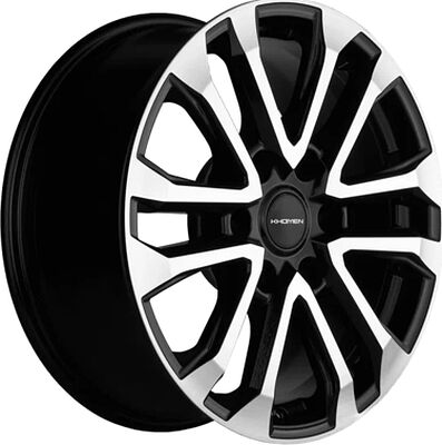 Khomen Wheels KHW1805 (Haval H5/Great Wall Hover H3/H5) 7.5x18 6x139.7 ET 38 Dia 100.1 Black-FP