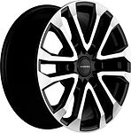 Khomen Wheels KHW1805 (Mazda BT50) 7.5x18 6x139.7 ET 45 Dia 93.1 Black-FP