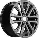 Khomen Wheels KHW1805 (Tank 300/500) 7.5x18 6x139.7 ET 36 Dia 100.1 Gray Khomen Wheels KHW1805 (Tank 300/500) 7.5x18 6x139.7 ET 36 Dia 100.1 Gray