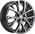 Khomen Wheels KHW1806 (Jolion) 7x18 5x114.3 ET 37 Dia 66.5 Gray-FP Khomen Wheels KHW1806 (Jolion) 7x18 5x114.3 ET 37 Dia 66.5 Gray-FP