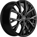 Khomen Wheels KHW1806 (Sportage) 7x18 5x114.3 ET 48.5 Dia 67.1 Black Khomen Wheels KHW1806 (Sportage) 7x18 5x114.3 ET 48.5 Dia 67.1 Black
