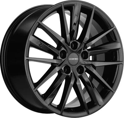 Khomen Wheels KHW1807 (A6/Q5) 8x18 5x112 ET 39 Dia 66.6 Black