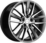 Khomen Wheels KHW1807 (Hyundai i40) 8x18 5x114.3 ET 46 Dia 67.1 Gray-FP Khomen Wheels KHW1807 (Hyundai i40) 8x18 5x114.3 ET 46 Dia 67.1 Gray-FP