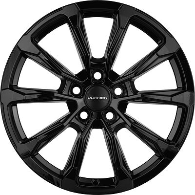 Khomen Wheels KHW1808 7.5x18 5x114.3 ET 45 Dia 67.1 BLACK
