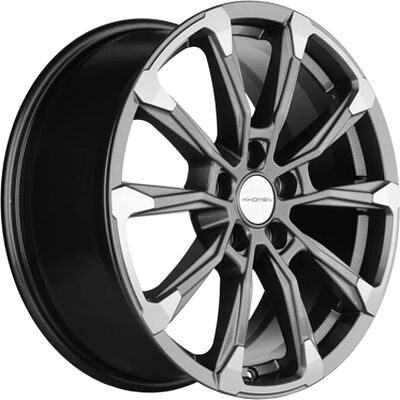 Khomen Wheels KHW1808 (Geely Coolray) 7.5x18 5x114.3 ET 50 Dia 54.1 Gray-FP