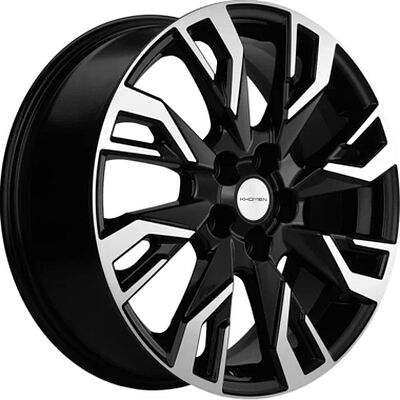 Khomen Wheels KHW1809 (Haval Dargo) 7x18 5x114.3 ET 40 Dia 66.5 Black-FP