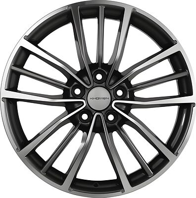 Khomen Wheels KHW1812 (Haval Dargo) 7x18 5x114.3 ET 40 Dia 66.5 Gray-FP