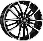 Khomen Wheels KHW1812 (Mazda CX-5/Kia Seltos) 7x18 5x114.3 ET 45 Dia 67.1 Black-FP