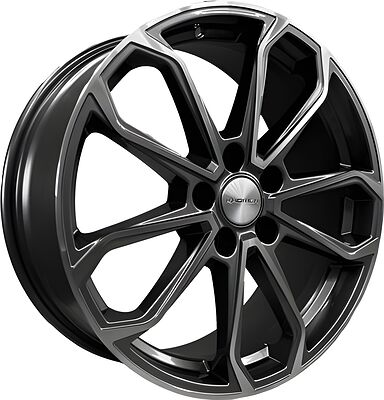 Khomen Wheels KHW1816 (Chery Tiggo 7 (Pro/Pro Max)) 7x18 5x108 ET 33 Dia 60.1 Gray-FP