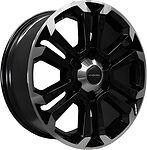 Khomen Wheels KHW1817 (Great Wall POER) 7.5x18 6x139.7 ET 42 Dia 100.1 Black-FP Khomen Wheels KHW1817 (Great Wall POER) 7.5x18 6x139.7 ET 42 Dia 100.1 Black-FP