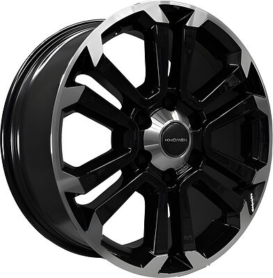 Khomen Wheels KHW1817 (Mohave) 7.5x18 6x114.3 ET 38 Dia 67.1 Black-FP