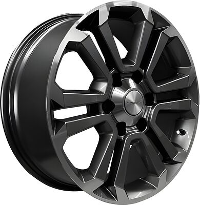 Khomen Wheels KHW1817 (Mohave) 7.5x18 6x114.3 ET 38 Dia 67.1 Gray-FP