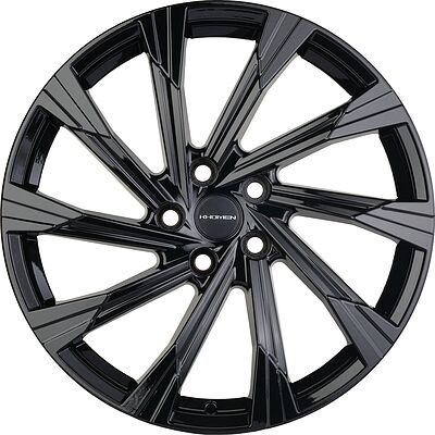 Khomen Wheels KHW1901 7.5x19 5x112 ET 32 Dia 66.6 BLACK