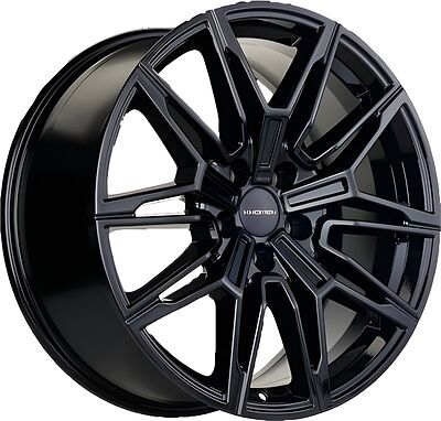 Khomen Wheels KHW1904 BMW Front 8x19 5x112 ET 30 Dia 66 Black