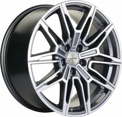 Khomen Wheels KHW1904 (RX/NX) 8.5x19 5x114.3 ET 30 Dia 60.1 Gray-FP