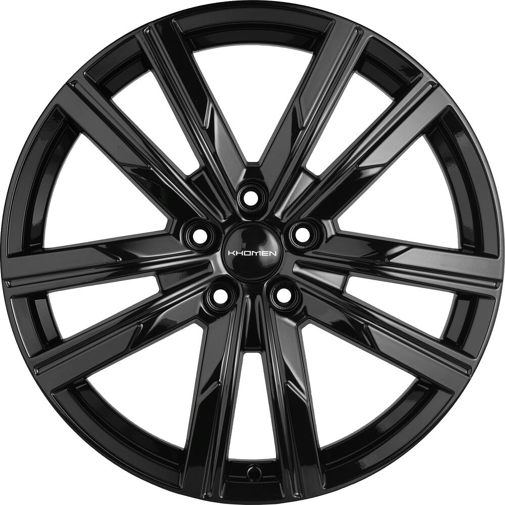 Khomen Wheels KHW1905 7.5x19 5x114.3 ET 40 Dia 66.5 BLACK