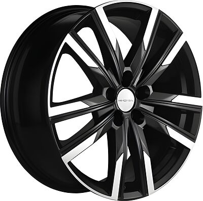 Khomen Wheels KHW1905 (Haval DARGO) 7.5x19 5x114.3 ET 40 Dia 66.5 Black-FP