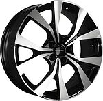 Khomen Wheels KHW1906 (Haval F7/F7x) 7x19 5x114.3 ET 40 Dia 64.1 Black-FP Khomen Wheels KHW1906 (Haval F7/F7x) 7x19 5x114.3 ET 40 Dia 64.1 Black-FP