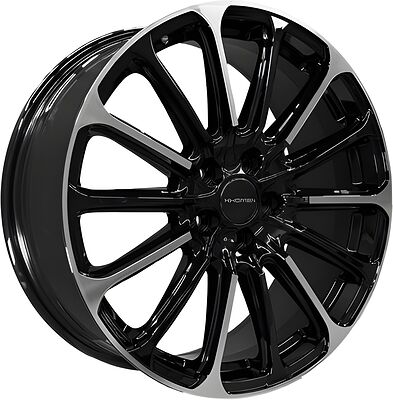 Khomen Wheels KHW1910 (NX/RAV4) 7.5x19 5x114.3 ET 40 Dia 60.1 Black-FP