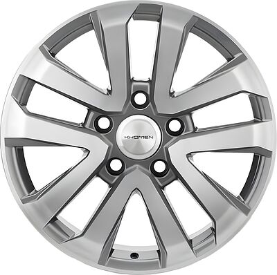 Khomen Wheels KHW2003 (LC200/LC100) 8.5x20 5x150 ET 45 Dia 110.1 Gray-FP
